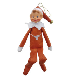 University of Texas Longhorn Elf Ornament