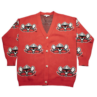Varsity Logo Repeater Cardigan