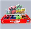 Assorted toy cars in a Big Race box 