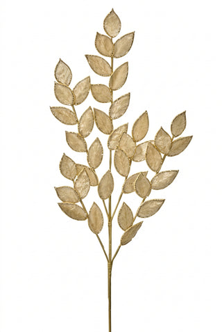 Velvet & Glitter Ruscus Spray