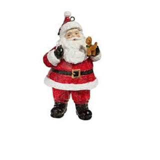 Raz Imports Christmas Ornaments Santa with horse Vintage Santa Ornament