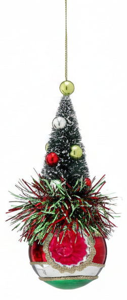 Vintage Sisal Tree Ornament