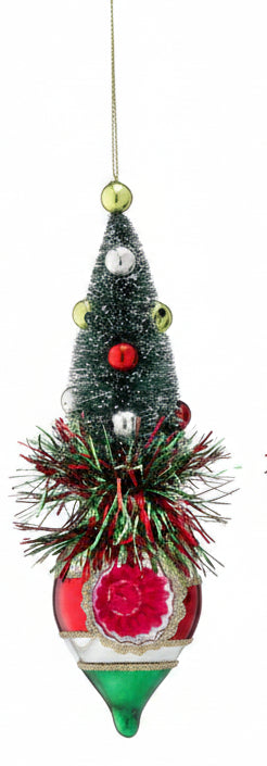 Vintage Sisal Tree Ornament