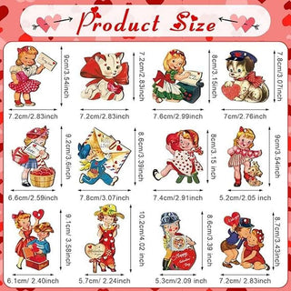 Amazon Home Decor Vintage Valentine Ornaments
