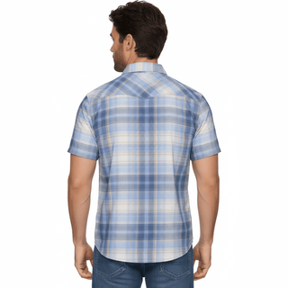 Back view of Welch Outdoor Performance Western Shirt