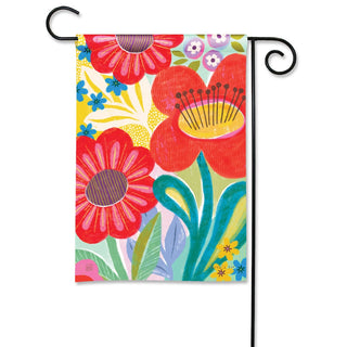 Whimsy Brights Garden Flag