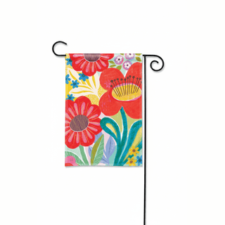 Whimsy Brights Garden Flag