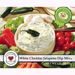 Country Home Creations Snacks White Cheddar Jalapeno Dip Mix