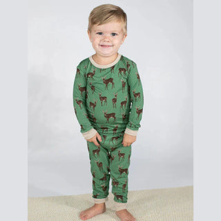 Goosie's Children's Pajamas Whitetail Deer Pjs