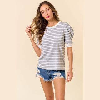 Lovely Melody Women's Tops Willow Striped Top