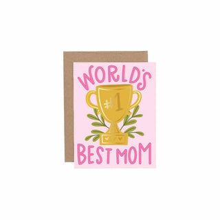 Pippi Post Stationary World's Best Mom Card