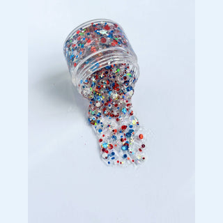Gussy Up Bow Co Kid's Bath & Body Yankee Doodle Hair Glitter