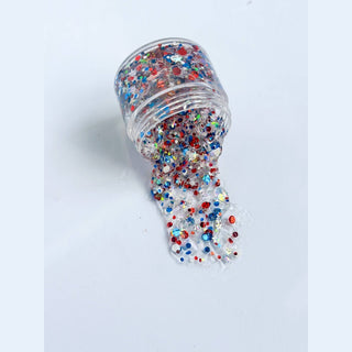 Gussy Up Bow Co Kid's Bath & Body Yankee Doodle Hair Glitter
