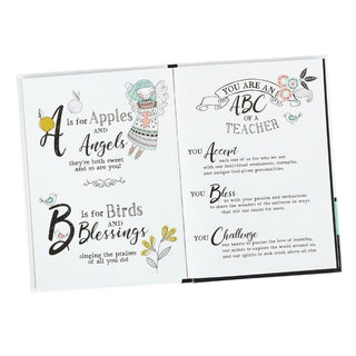 Christian Art Gifts Adult Books Heart of a Teacher Gift Book