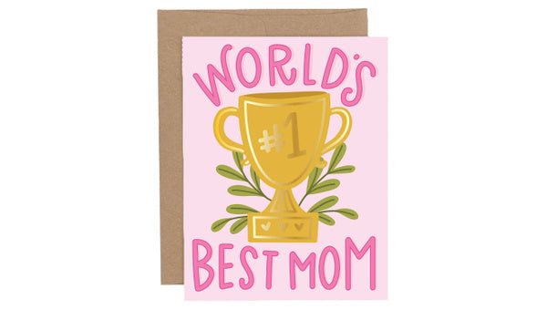 World's Best Mom Card