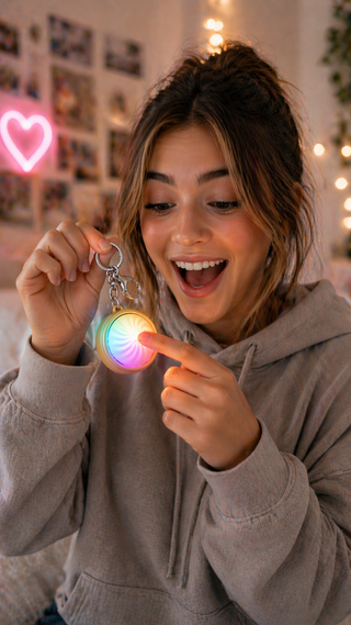 Dumpling Light-Up Click Fidget