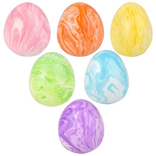 2.5" Squish Marble Egg