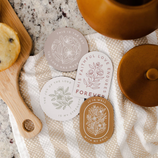 Floral Encouragement Magnet