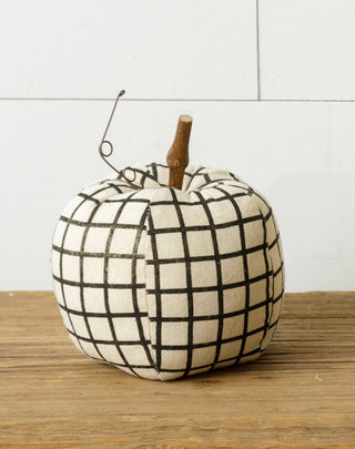 Audrey's Home Decor Check Pumpkin