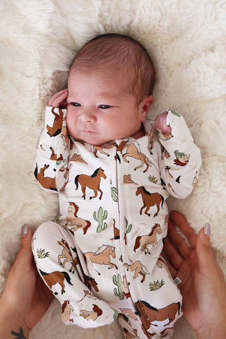 Pony Club Zipper Footie