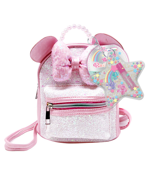 Glittery little girls backpack
