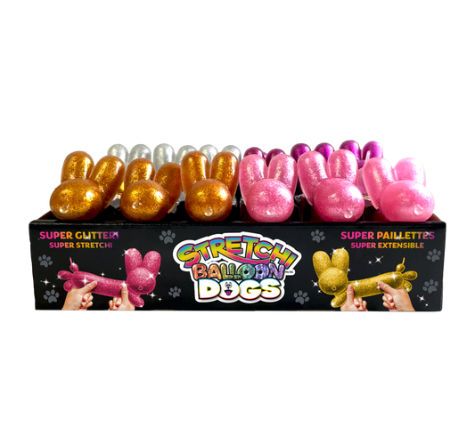 Stretchi Glitter Balloon Dog