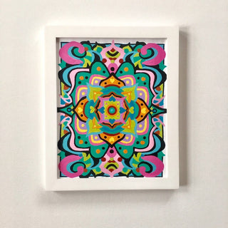 Meditation Mandala Paint by Number Kit 8”x10”