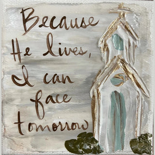 18" x 18" Rustic Framed Art