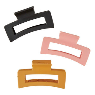 Bella Sleep+Spa Women's Hair Claw Clip Set