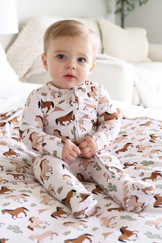 Pony Club Zipper Footie