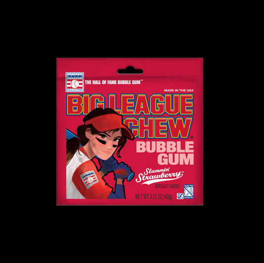 Big League Chew- Strawberry