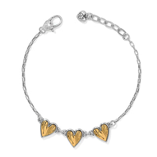 Brighton Women's Bracelets Cascade Heart Trio Bracelet