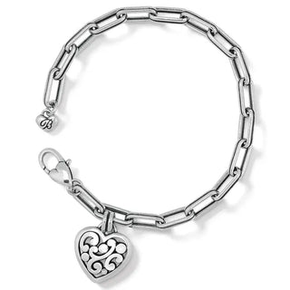 Brighton Women's Bracelets Contempo Heart Link Bracelet