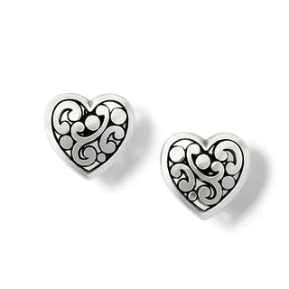 Brighton Earrings Contempo Heart Post Earrings