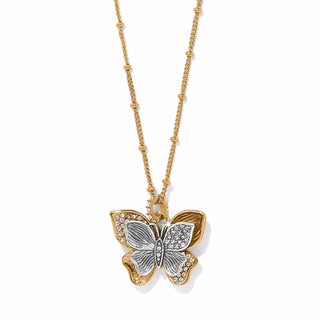 Brighton Women's Necklaces Everbloom Flutter Pave Necklace