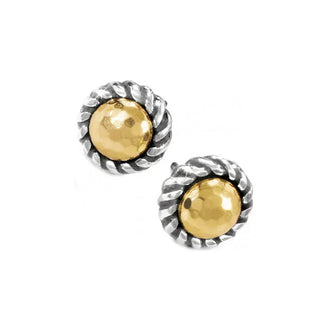 Brighton Women's Earrings Gold Magic Mini Post Earrings