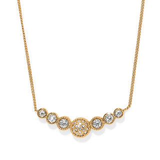 Brighton Women's Necklaces Illumina Celeste Bar Gold Necklace