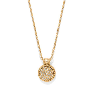 Brighton Women's Necklaces Illumina Celeste Dome Gold Necklace