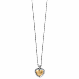 Brighton Women's Necklaces Illumina Celeste Gold Heart Petite Necklace