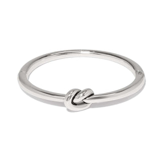 Brighton Women's Bracelets Interlok Single Knot Hinged Bangle