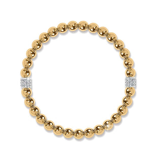 Brighton Women's Bracelets Meridian Gold Petite Stretch Bracelet
