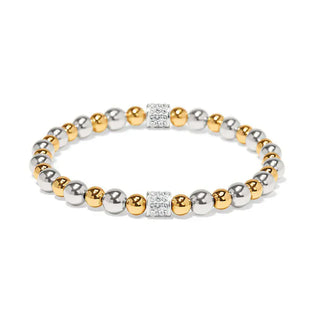 Brighton Women's Bracelets Meridian Petite Silver/Gold Stretch Bracelet