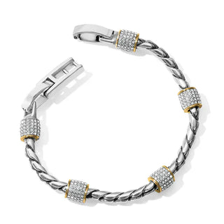 Brighton Women's Bracelets Meridian Silver Gold Bracelet