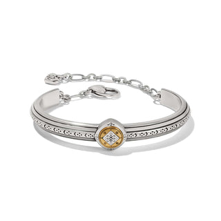 Brighton Women's Bracelets Mosaic Two Tone Bar Bracelet