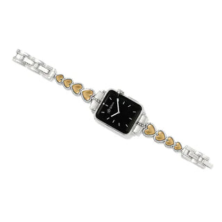 Brighton Watch Bands Pretty Tough 2 Tone Heart Watch Band