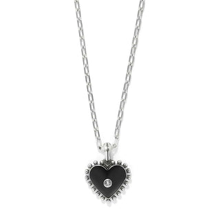 Brighton Women's Necklaces Pretty Tough Amour Heart Necklace