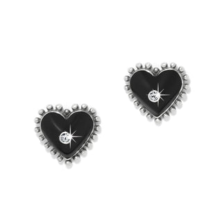 Brighton Women's Earrings Pretty Tough Amour Heart Post