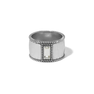Brighton Women's Rings Pretty Tough Gem Wide Band Ring
