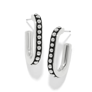 Brighton Women's Earrings Pretty Tough Link Hoop Earrings