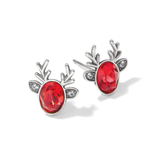 Brighton Women's Earrings Reindeer Glitz Mini Post Earrings